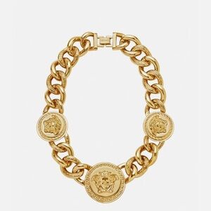 Versace Gold Iconic Medusa Necklace